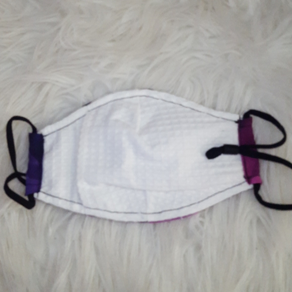 Children's purple mask, set of 2 - Picture 2 of 3